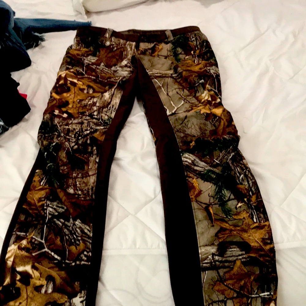 Under armor camo hunting pants